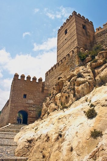 Alcazaba - Almeria, Hiszpania. Zwiedzanie Prowincji Almeria.