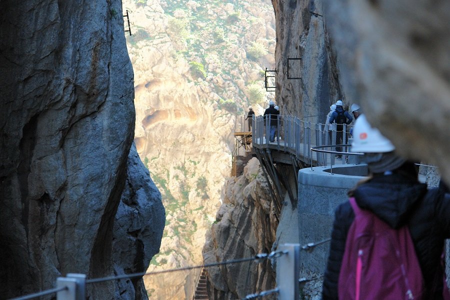 Caminito del Rey - szlak pieszy w Hiszpanii