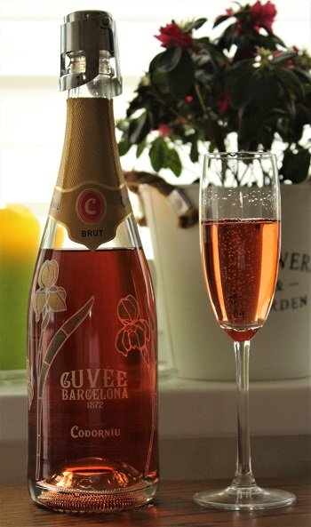 Codorníu Cuvée Barcelona 1872 Brut Rosé - musujące wino hiszpańskie (DO Cava)