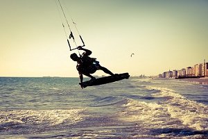 Playa de la Victoria - plaża miejska w Kadyksie uznawana za najlepszą plażę w całej Europie