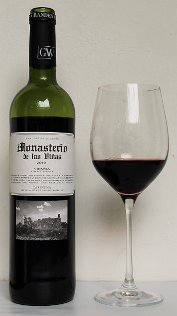 Wino hiszpańskie z Biedroniki Monasterio de las Viñas Crianza 2010