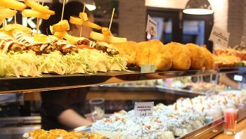 Kuchnia hiszpańska - baskijskie przekąski pintxos