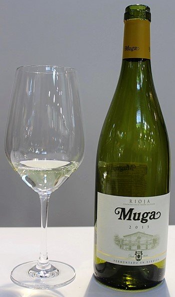 Muga Blanco Fermentado en Barrica 2015 - białe wino Rioja