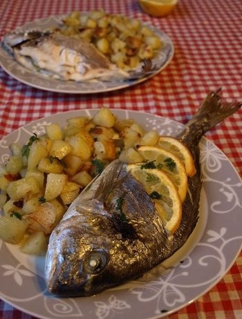 Przepis na doradę a la horno