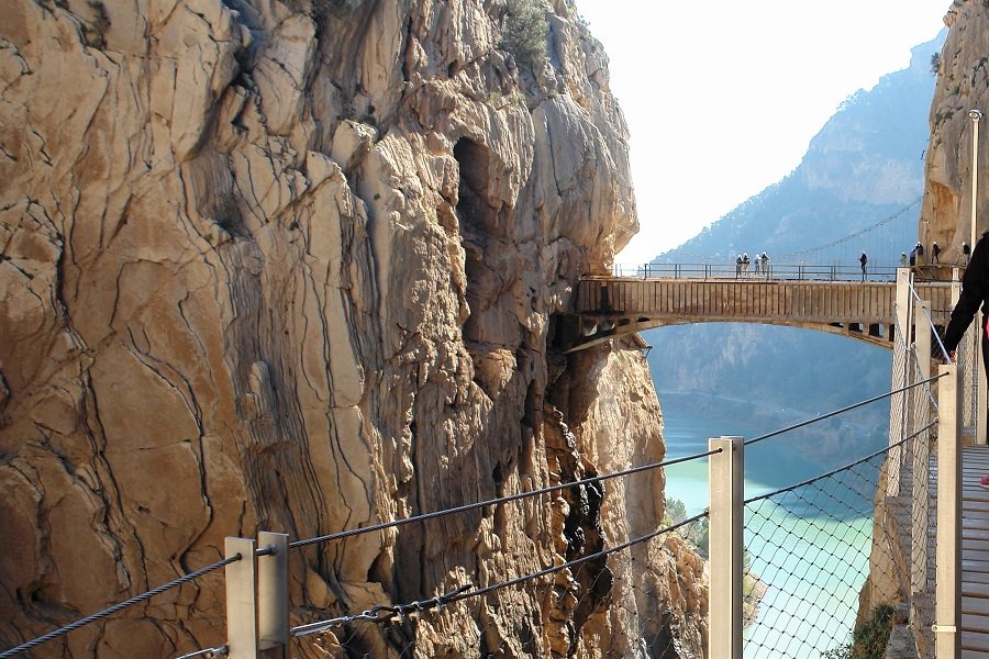 Szlak pieszy Caminito del Rey w Hiszpanii