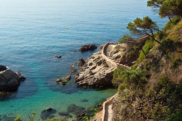 Lloret de Mar - wybrzeże Costa Brava