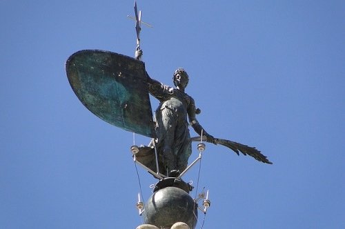 Sewilla - fragment wieży La Giralda