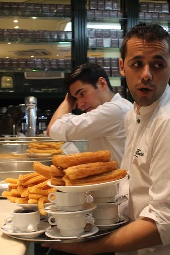 Chocolatería de San Ginés - najlepsze Churros w Madrycie