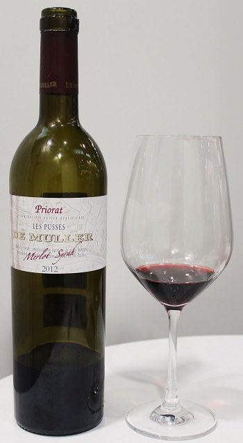 Wino hiszpańskie De Muller Les Pusses 2012 Merlot Syrah 2012 (Priorat)