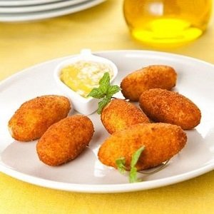 Hiszpańskie krokieciki z szynką serrano - przepis