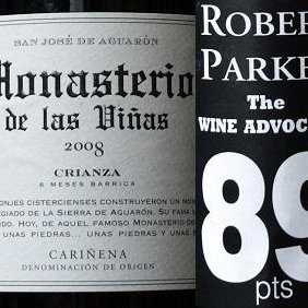 Monasterio de las Viñas Crianza 2008 - noty degustacyjne