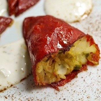 Papryczki pimientos del piquillo z dorszem
