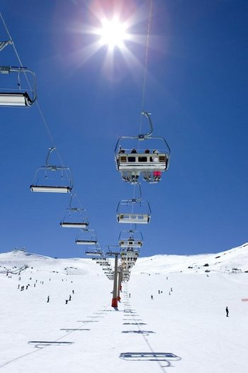 Sierra Nevada, Hiszpania - ośrodek sportów zimowych Pradollano